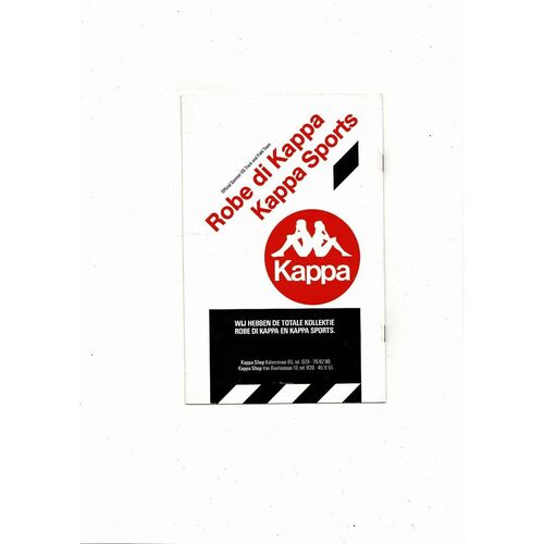 Ajax v Porto European Cup Football Programme 1985/86