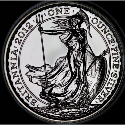 1 ounce silver Britannia 2012