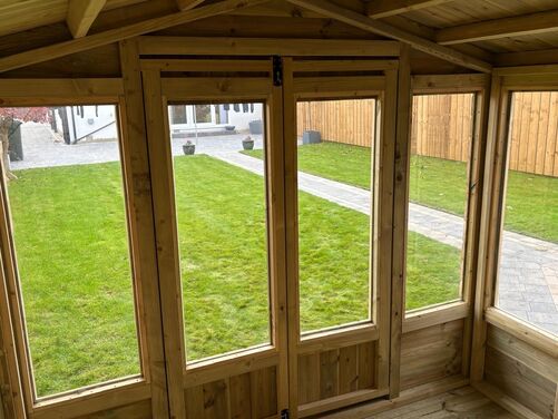 #SHA085 8x8 Apex Summer House