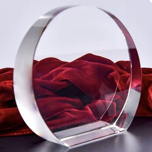 The 2D Harris 10x10x3cm Pure Crystal Circle
