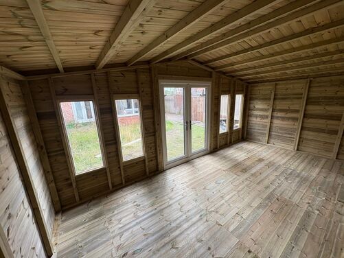 #PVC101 18x10 Apex Summer House