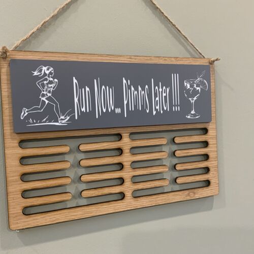 Customised Wine Later | Running Medal Hanger | Custom Medal Display Rack | Sports Medal Hanger | Medal Hanger For Runners