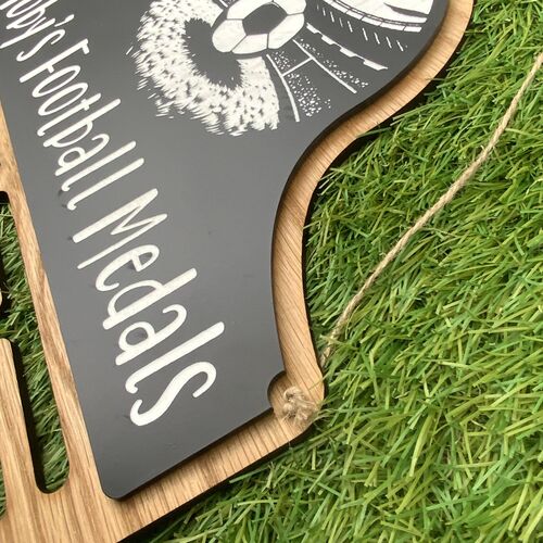 Customised Running Medal Hanger | Custom Medal Display Rack With picture