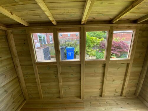 #P060 10x6 Pent Shed