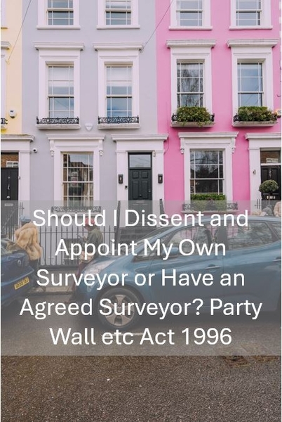 Should I Dissent and Appoint My Own Surveyor or Have an Agreed Surveyor?