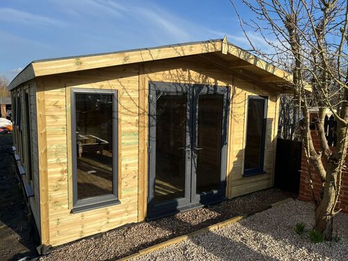 #PVC055 20x14 Apex Summer House