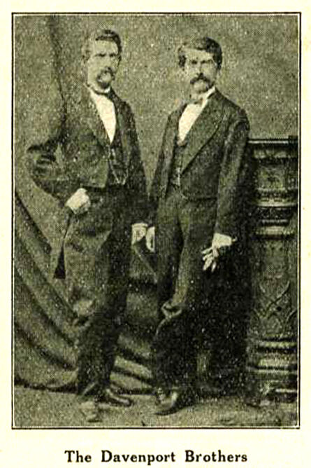 A Biography of the Brothers Davenport