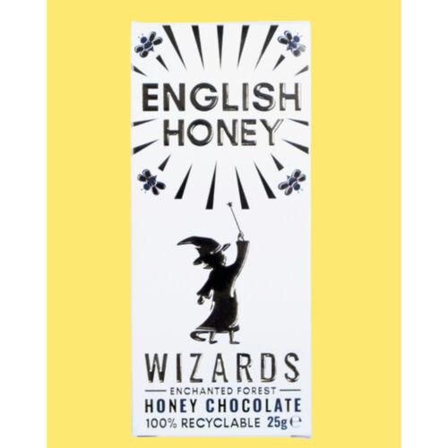 Wizards - Enchanted Forest English Honey Chocolate Bar 25g