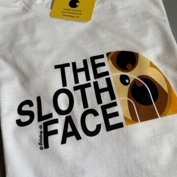 'The Sloth Face' Adults Tee
