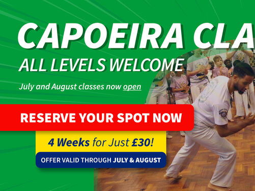 July & August 2025 - FREE TASTER CLASS or 4 WEEKS OF CLASSES for £30.00