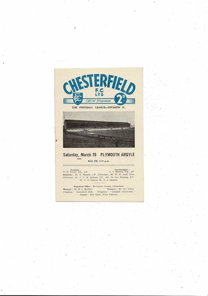 Many more Football Programmes listed today