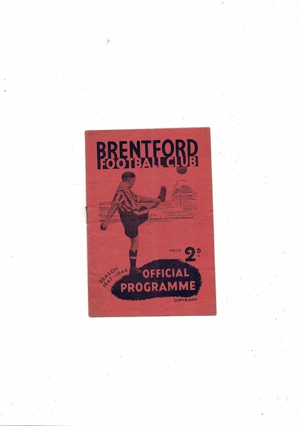 Latest Football Programmes being listed today