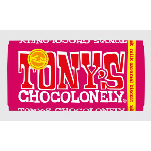Tony’s Chocolonely Combo - Littl' Bits Biscuit & Marshmallow Bites & Milk Chocolate, Biscuit & Caramel Bar 280g
