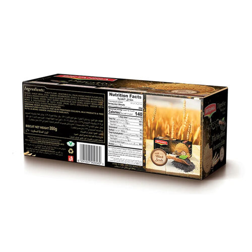 Britannia Digestive Black Seed Biscuits 350g