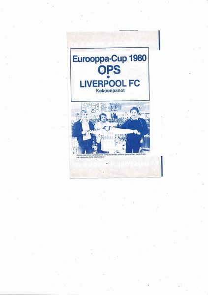 Football Programmes being listed today