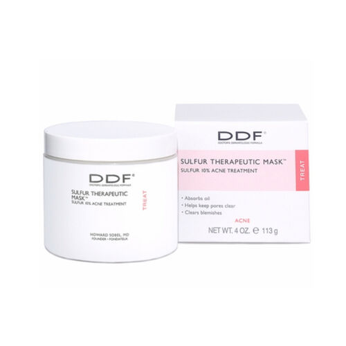 Sulfur 10% Theraputic Mask ACNE treatment by Doctors Dermatologic Formula (DDF) - 113g