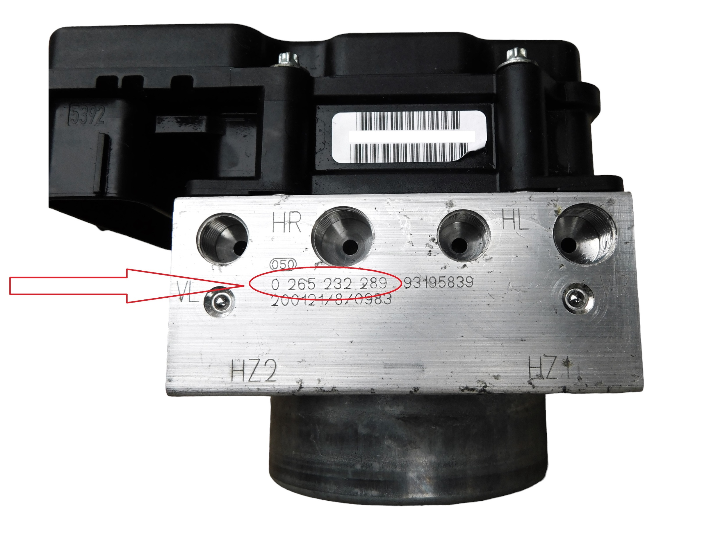 Vauxhall Corsa D ABS Pump & ECU -0 265 232 289 