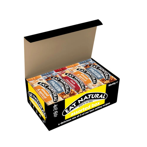 Case of Eat Natural Fruit & Nut Bars Mixed Pack 40g x 20