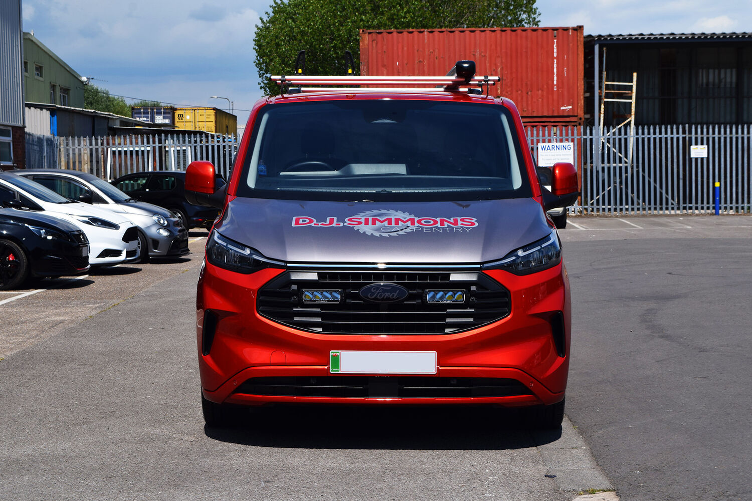 D.J. Simmons Carpentry - Ford Transit Custom