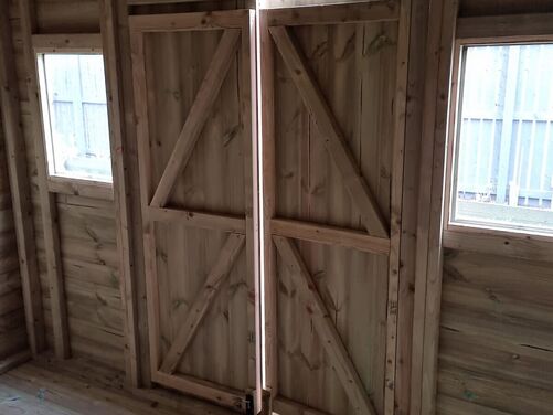 #P075 10x8 Pent Shed