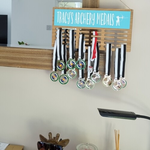 Customised Running Medal Hanger | Custom Medal Display Rack | Sports Medal Hanger | Medal Hanger For Any Sport