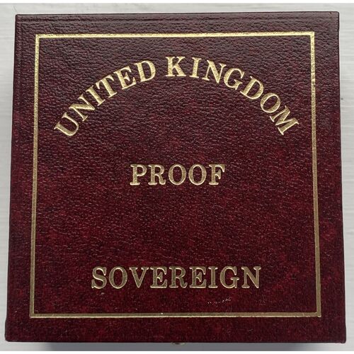 1989 QE11 proof full gold sovereign
