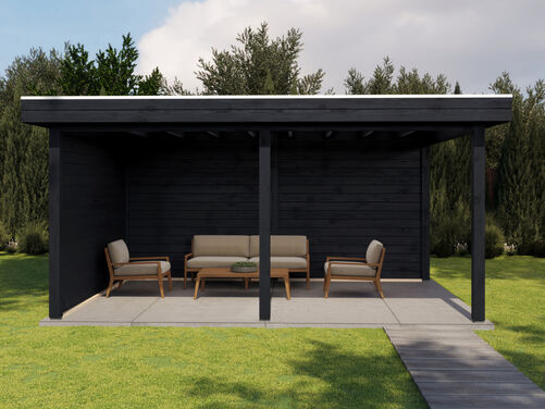 4.88mtr x 3.5mtr 28mm walled Gazebo