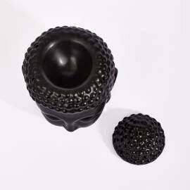 Black Buddha Wax Melter – Ceramic Wax Burner