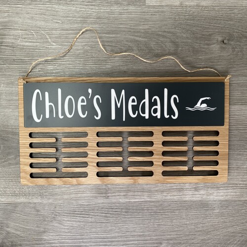 Customised Running Medal Hanger | Custom Medal Display Rack | Sports Medal Hanger | Medal Hanger For Any Sport