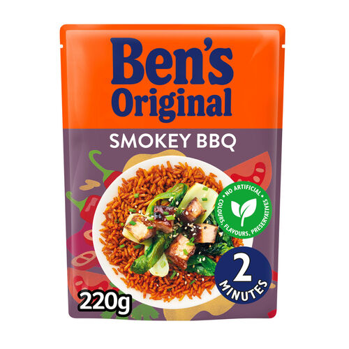 Ben's Original Smokey BBQ Microwave Rice 220g
