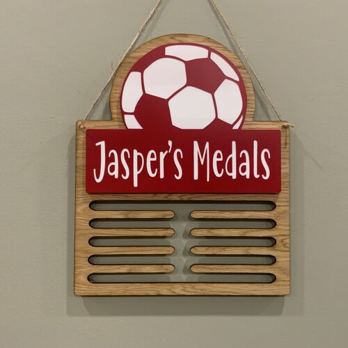“ FOOTBALL “ Medal display hanger