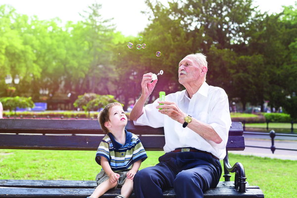 A grandchild for a day keeps dementia at bay!