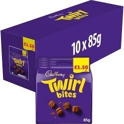 Cadbury Twirl Bites Chocolate Bag