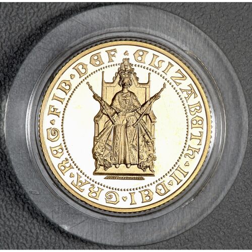 FDC QE11 1989 PROOF FULL GOLD SOVEREIGN