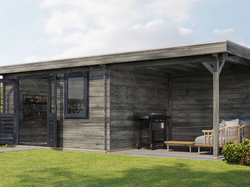 400cm x 300cm + 300cm Veranda