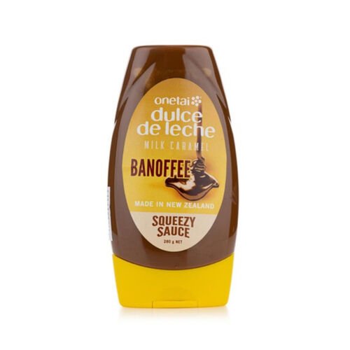 Onetai Dulce De Leche Banoffee Squeezy Sauce 280g