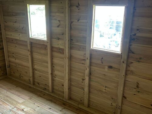 #P082 12x8 Pent Shed