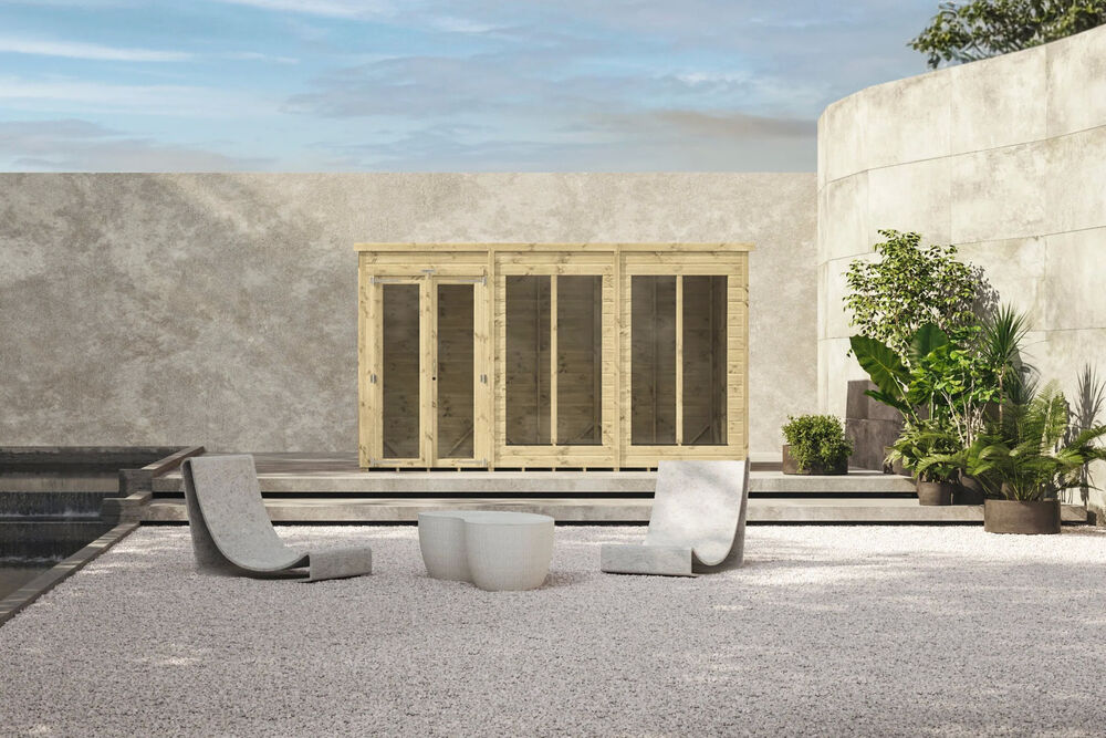 Premium Pent Summerhouse 16x8