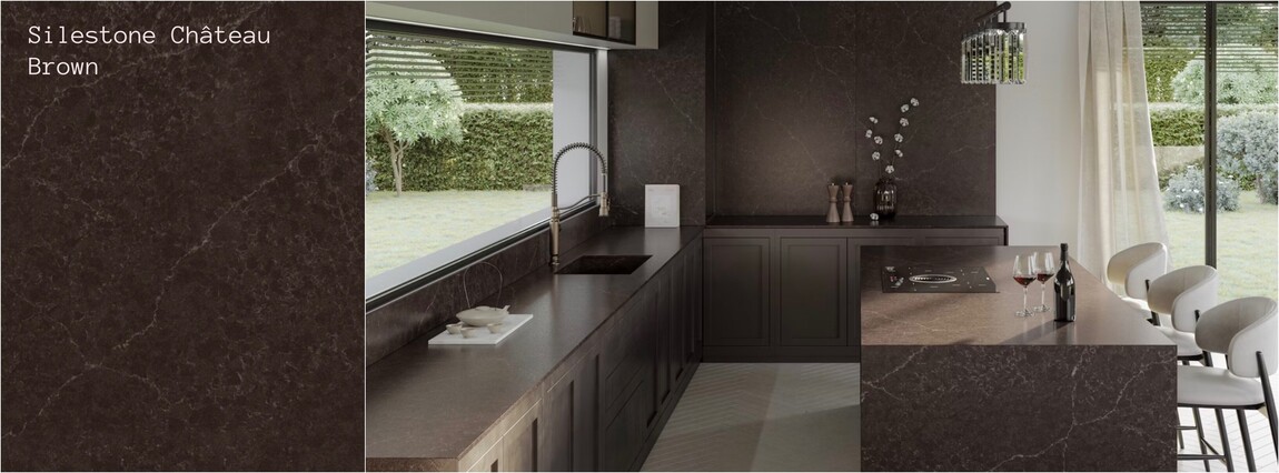 Silestone Château Brown
