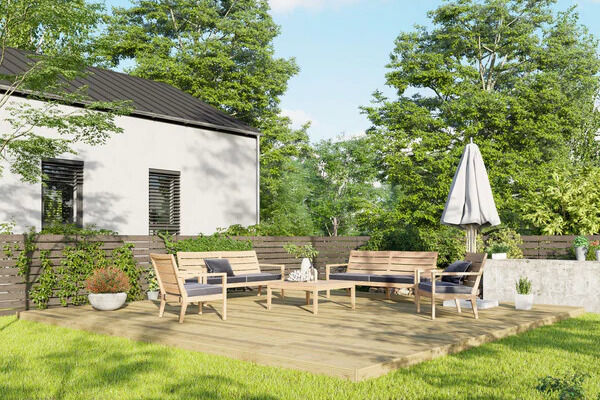 20X20 Decking