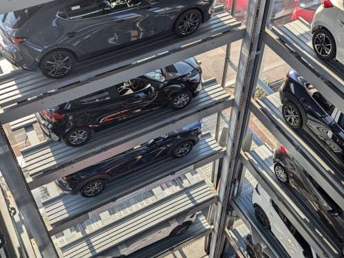 Completion of control system for semi-automated car storage tower