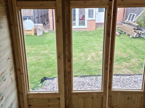 #SHP056 18x10 Pent Summer House