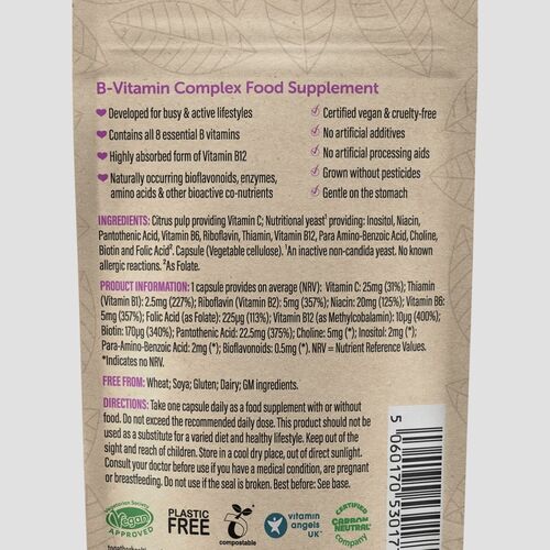 Together Health WholeVit Vitamin B Complex 30 Capsules