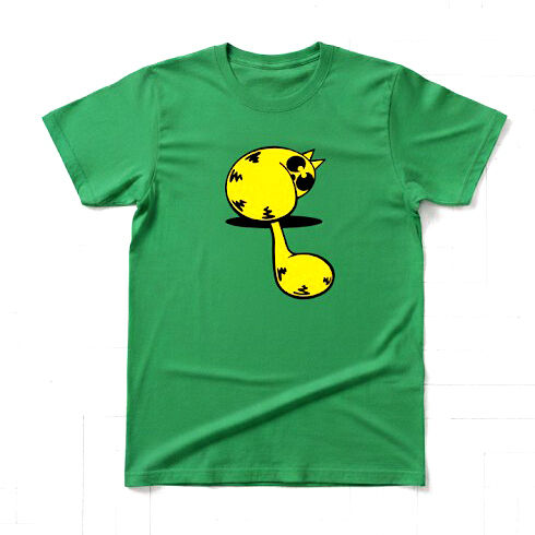'Cat Looking Back' Adults T-Shirt
