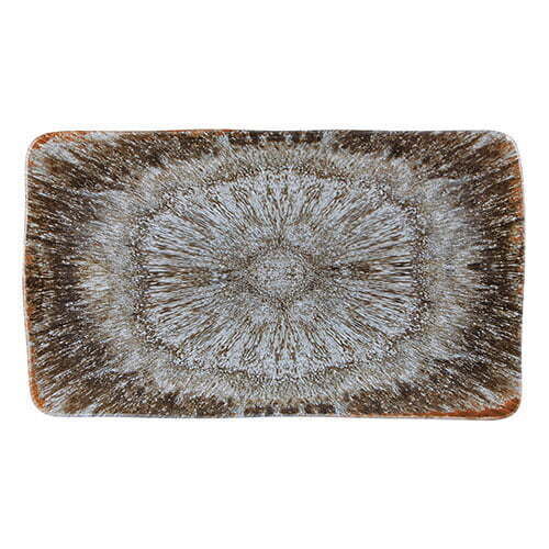 Iris Rectangular Plate 37cm