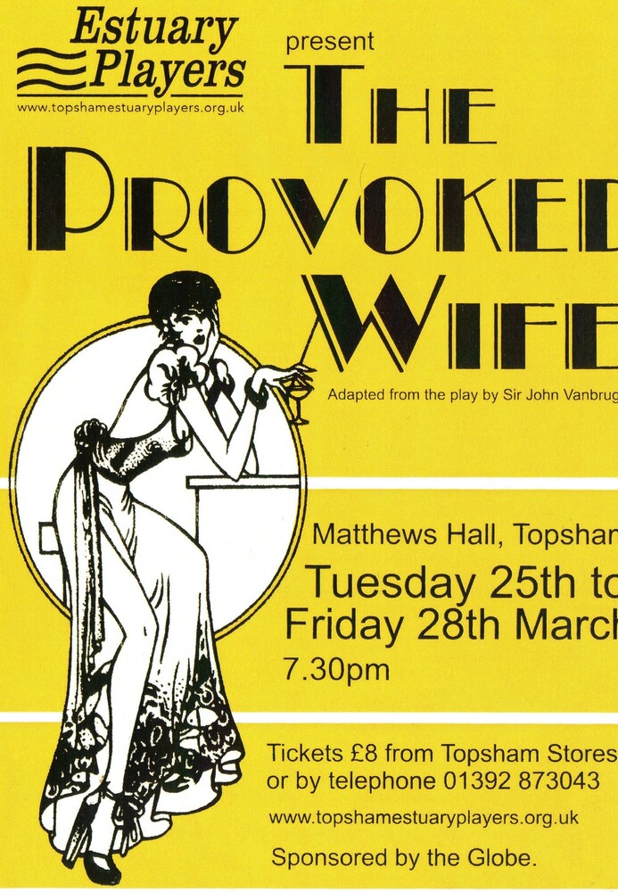 The Provoked Wife April 2014