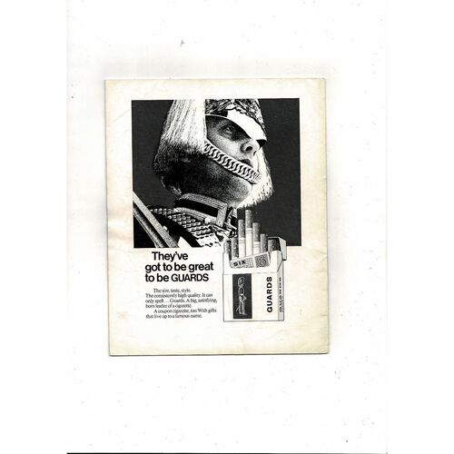 1971 London Five a side Football Programme