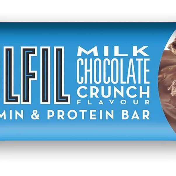 FULFIL Milk Chocolate Crunch Flavour Vitamin & Protein Bar
