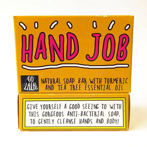 Hand Job Soap Tea Tree & Turmeric Funny Gift
