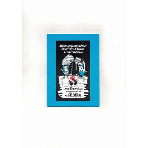 Club Brugge v Athletico Madrid European Cup Football Programme 1977/78